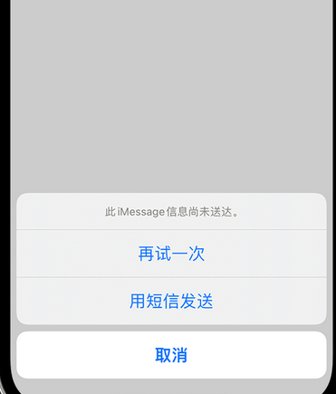 丰都apple维修iPhone上无法正常发送iMessage信息