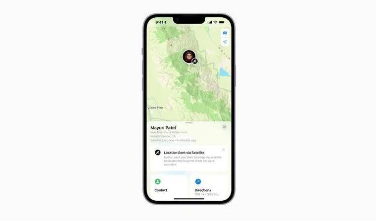 丰都苹果14维修分享iPhone14系列中 FindMy功能通过卫星分享位置方法教程 