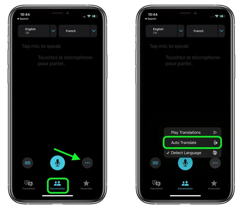 丰都苹果手机维修分享iOS 15 “翻译” App 新改进 